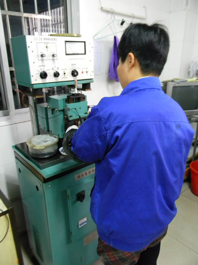 鋼球振動測試